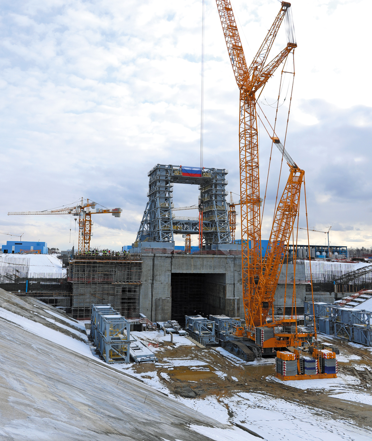 Стартовый комплекс Ангара на Восточном 2022