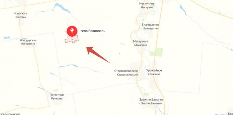 Ореховское направление запорожской. Село Приютное Запорожская область на карте.