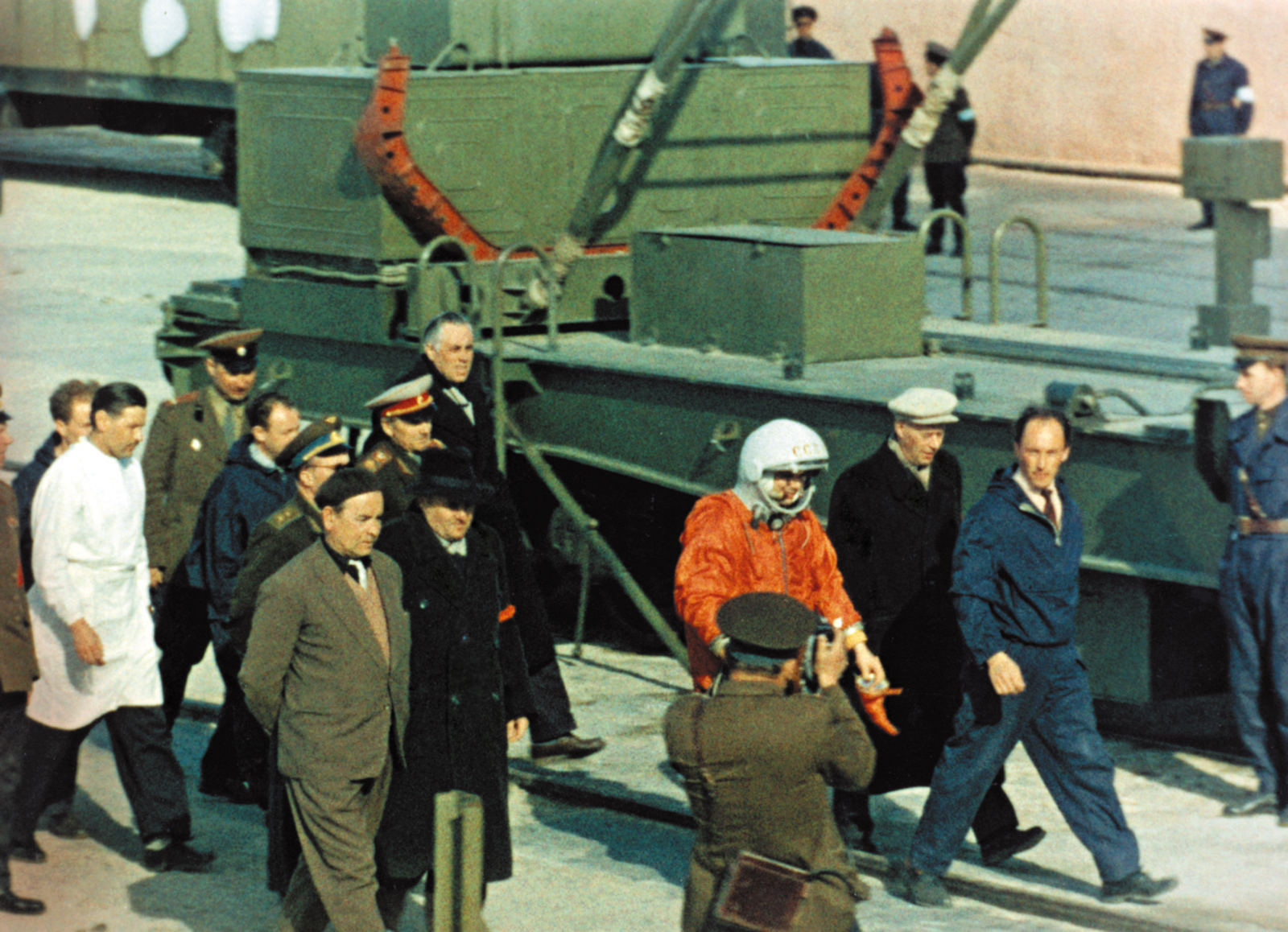 Запуск человека в космос ссср. Королёв и Гагарин 1961. Байконур. 1961 Год Королев. Королев 12 апреля 1961.